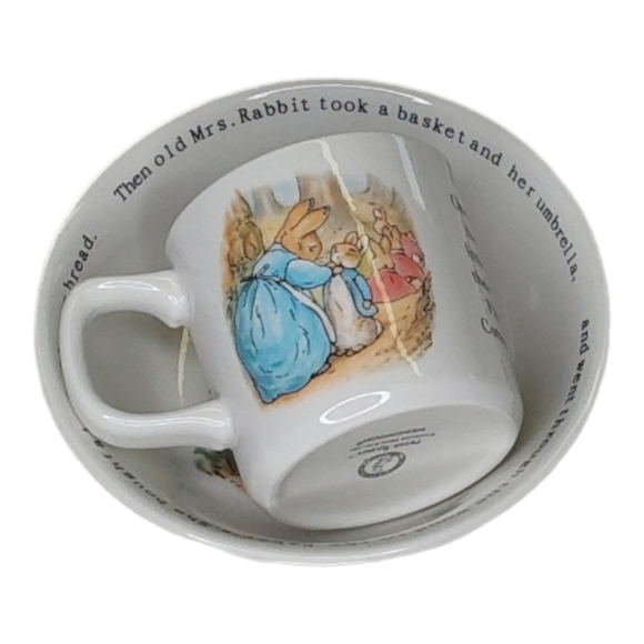 Peter Rabbit Cup & Bowl Set - Picture 2 of 5